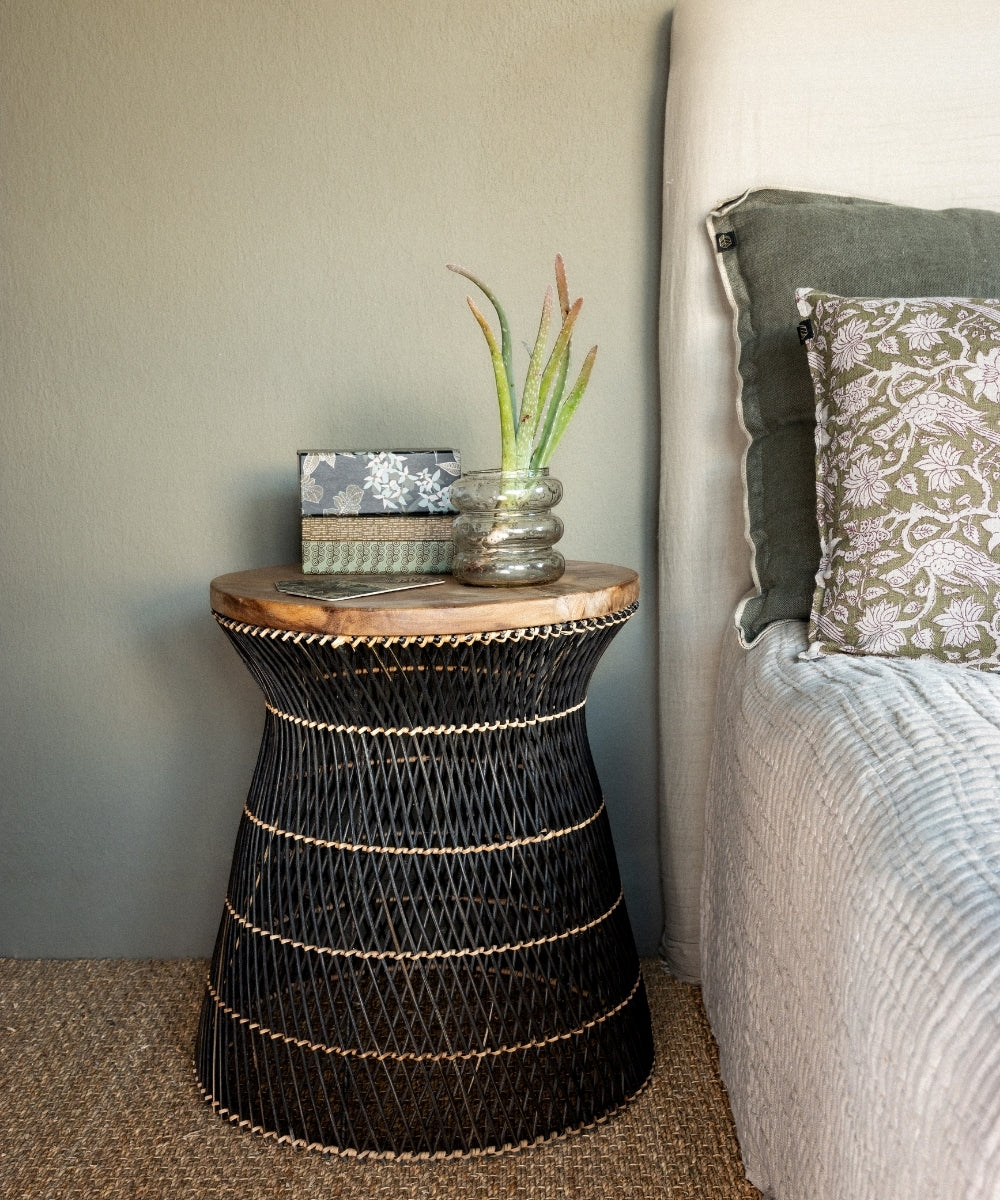 Table basse zag noir