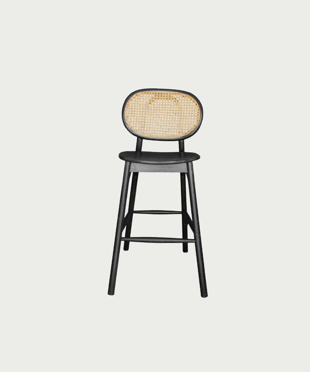 Chaise de bar charles noir