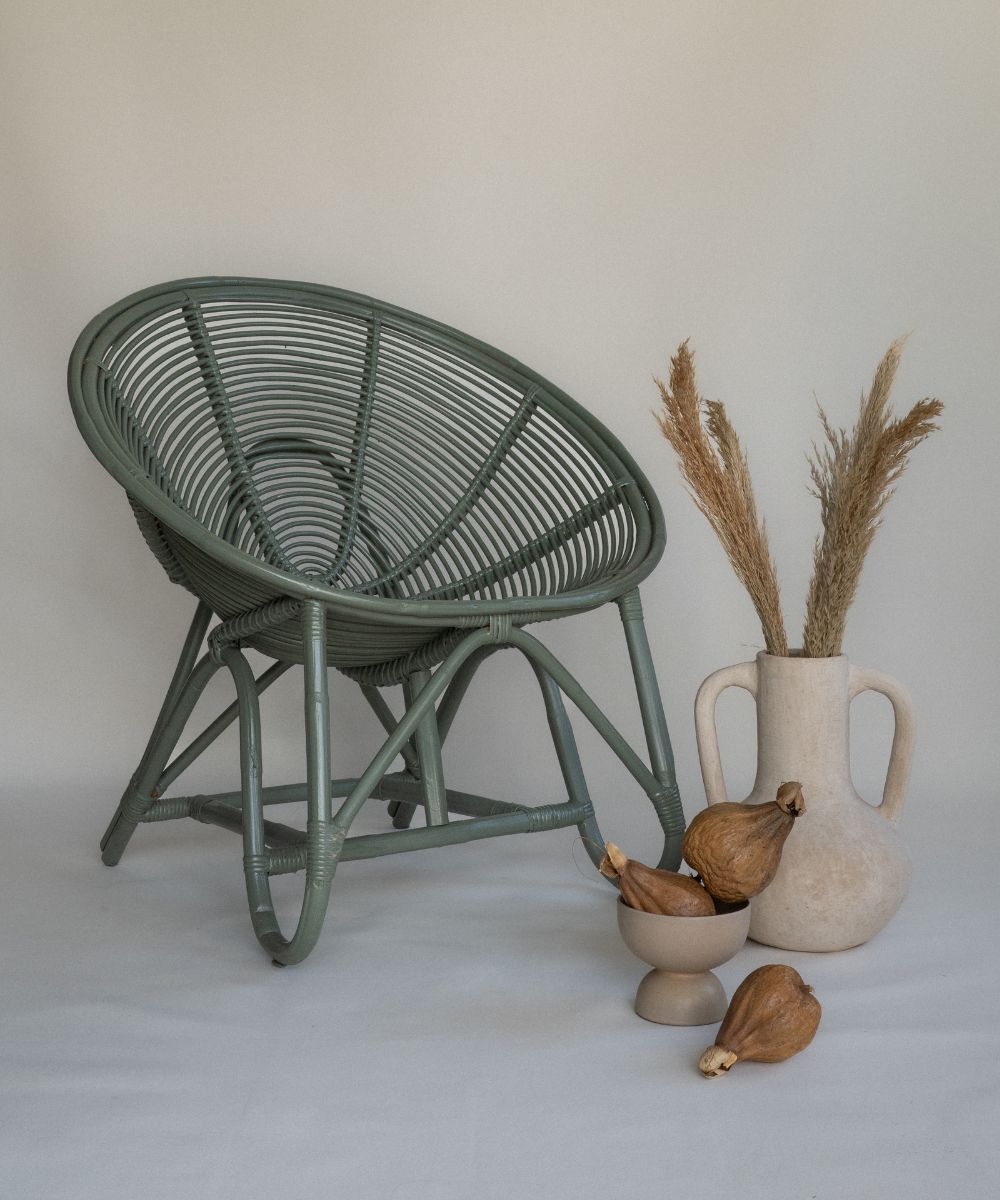 Fauteuil egg yucca