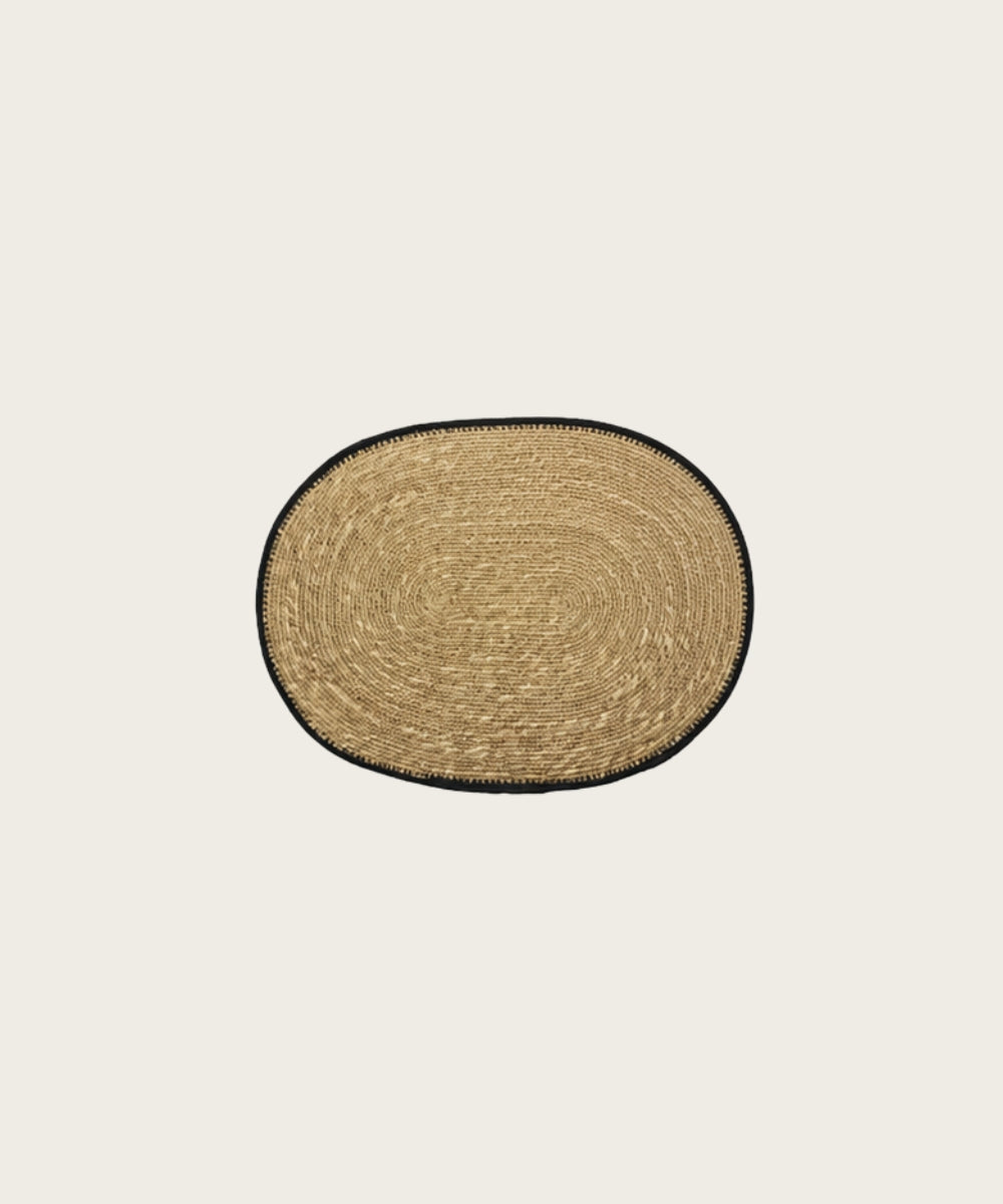 Set de table oval naturel