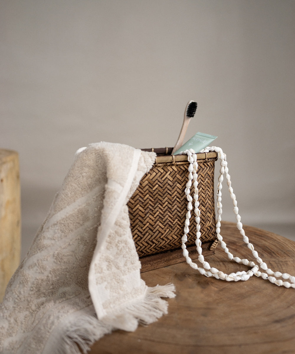 Serviette de bain ubud lin L50