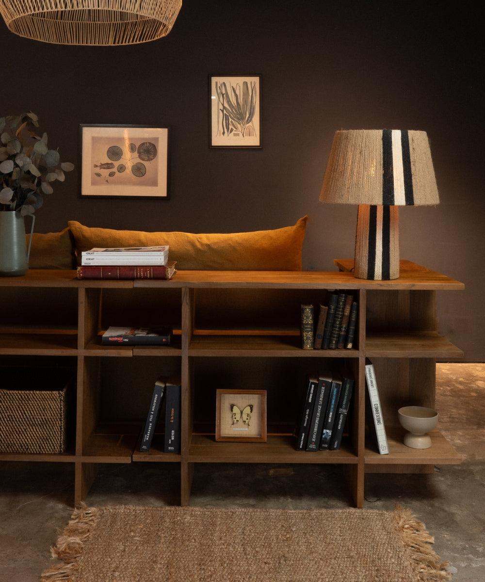 Etagère basse d'angle antoine