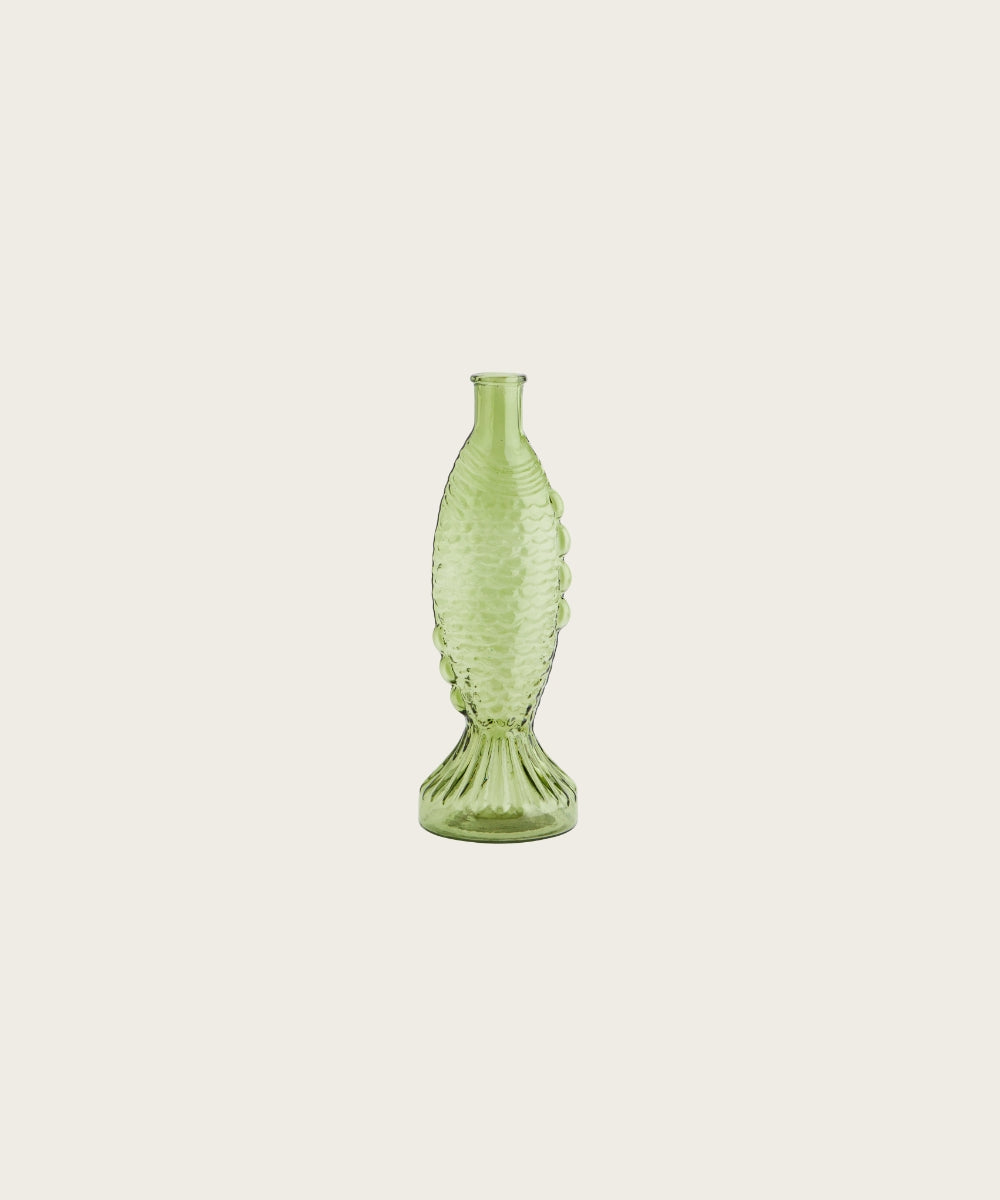 Vase poisson vert