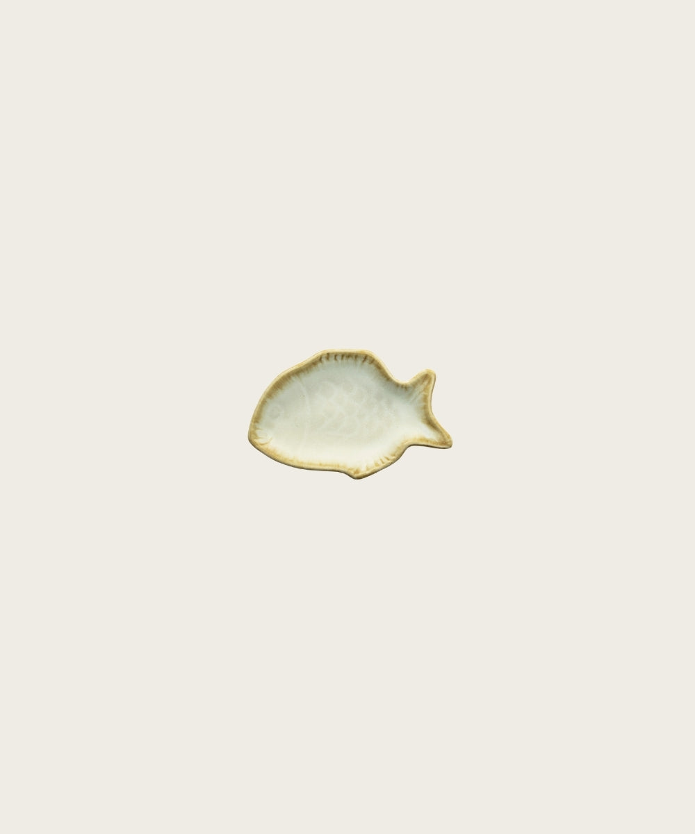 Plat gres poisson blanc