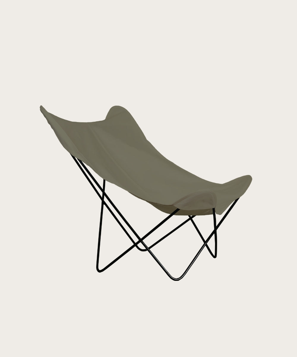 Housse papillon ocre