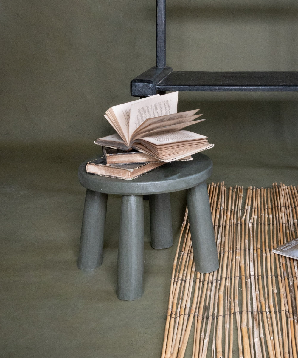 Tabouret rond mini gelato yucca