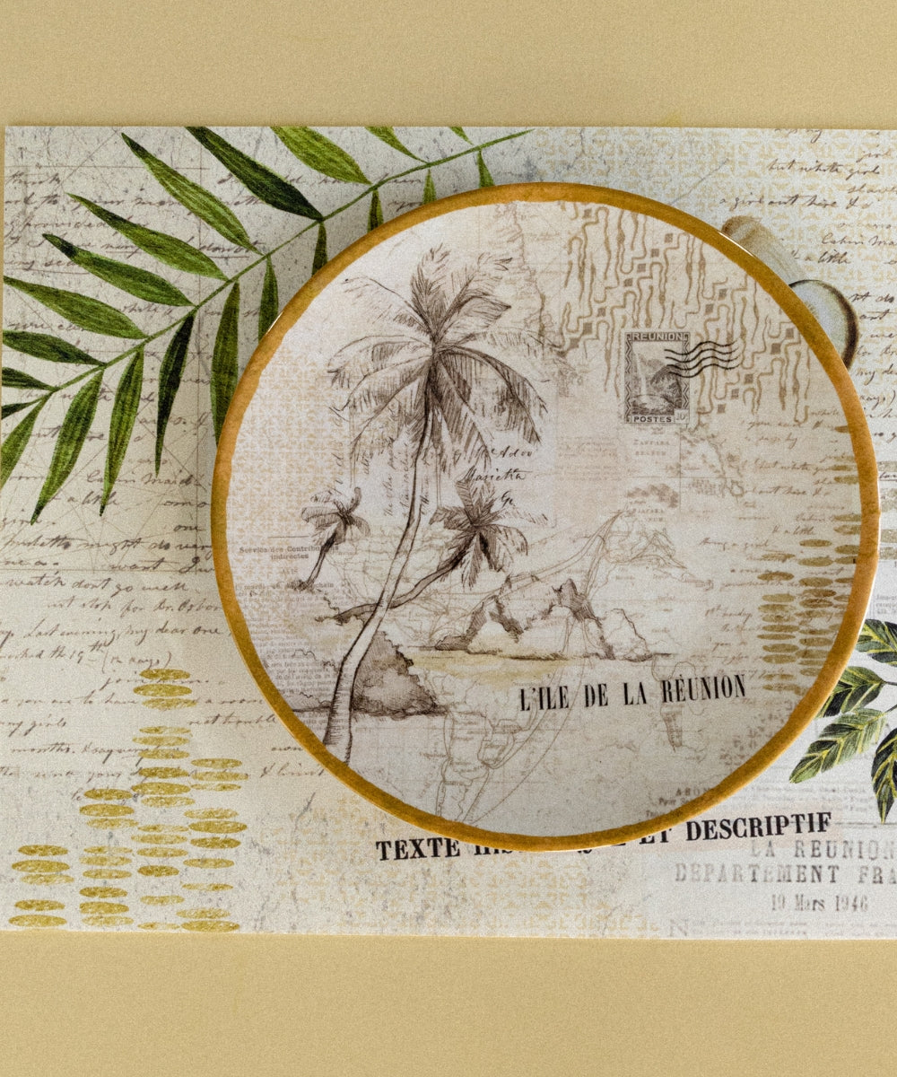 Assiette melamine mahe gm