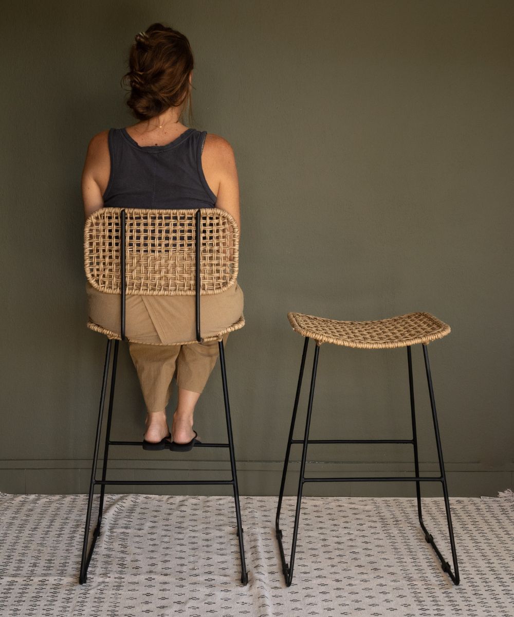 Chaise de bar dady Naturel