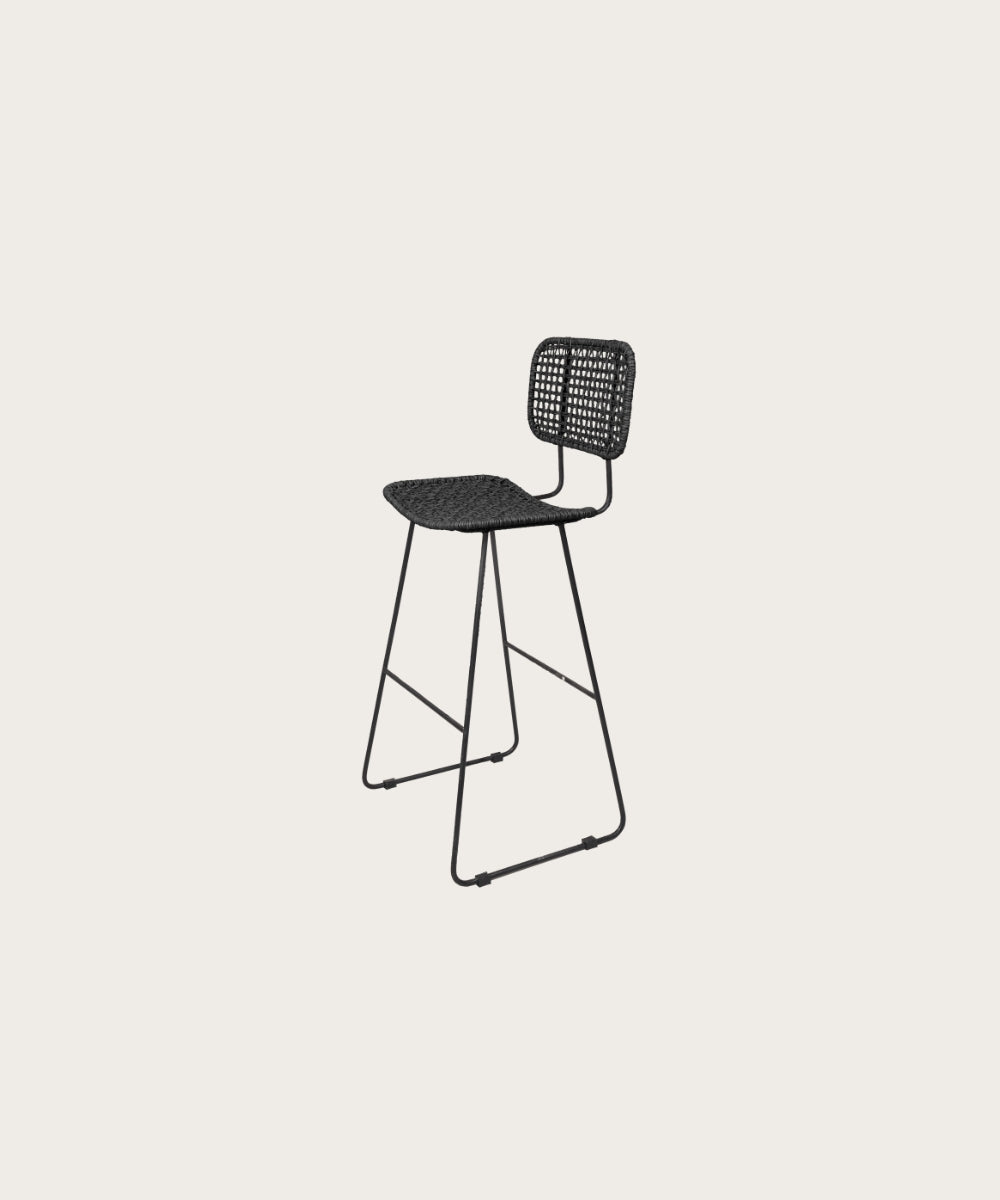 Chaise de bar dady NOIR