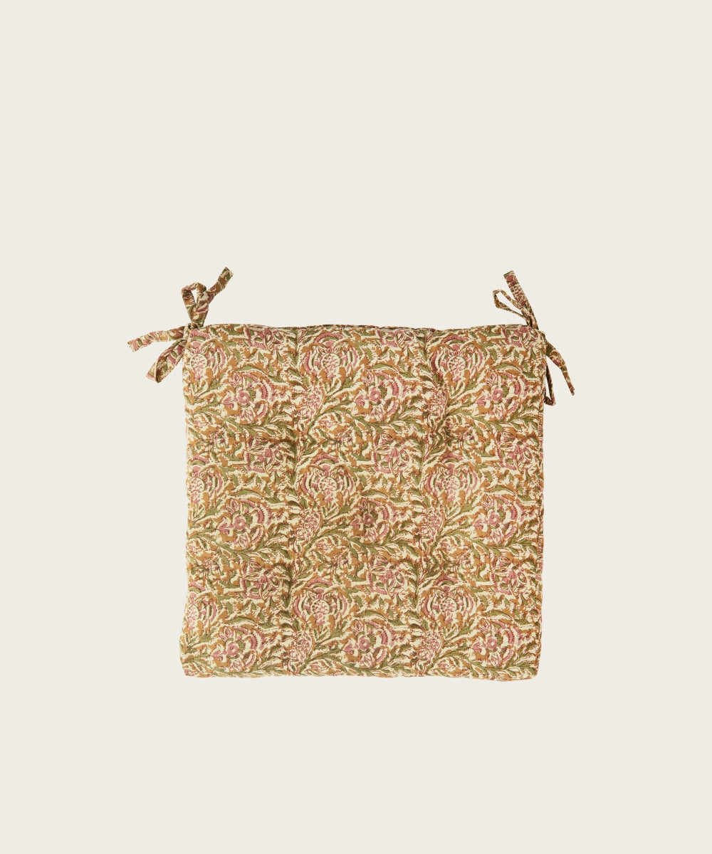 Galette coton imprimee