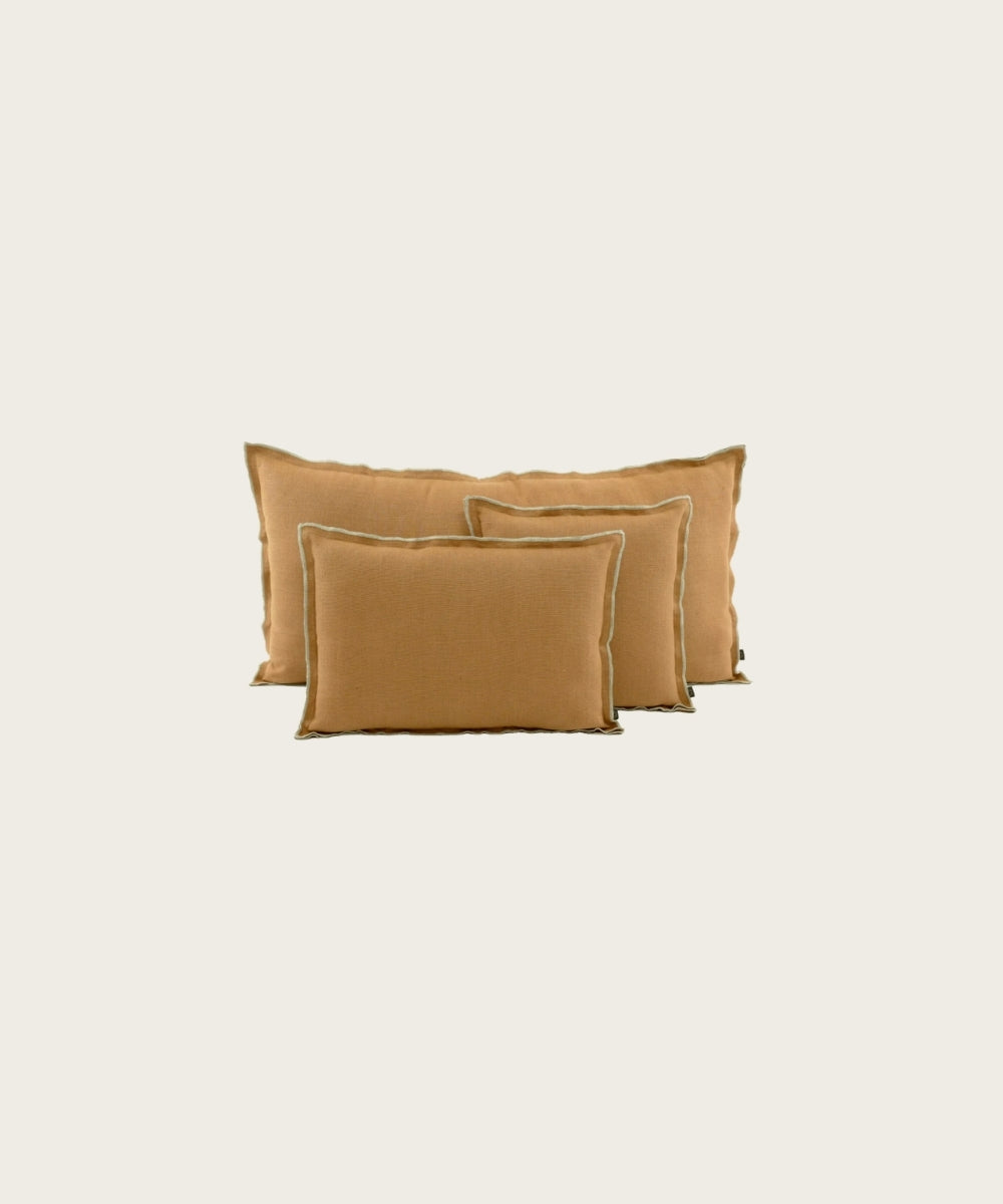 Housse de coussin seoni tabac TABAC
