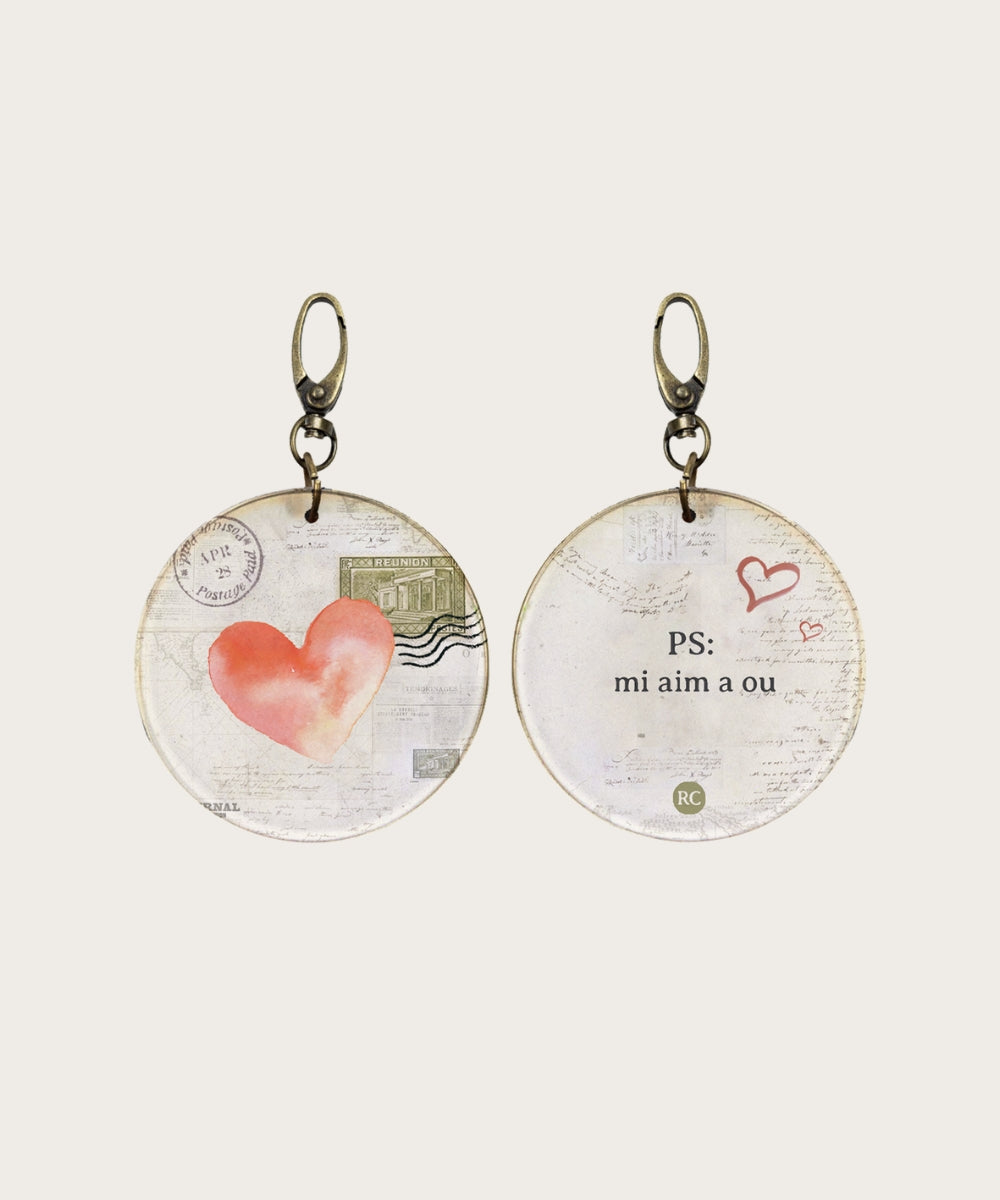 Porte cle mi aime a ou