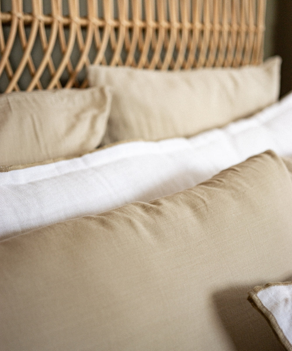 Housse de coussin seoni blanc 45X45
