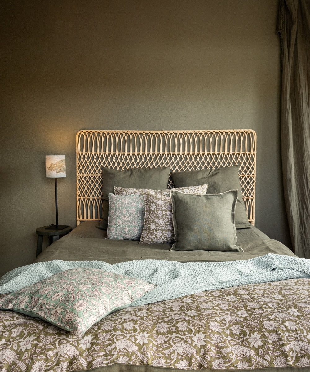 Couvre lit tempo celadon 240x260