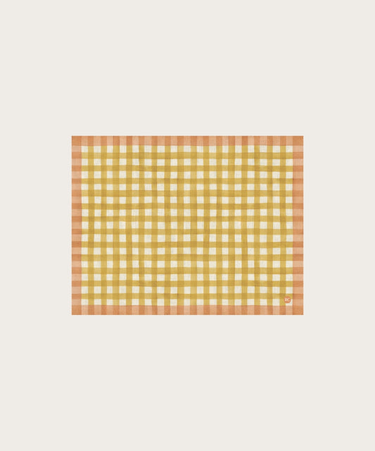 Set de table vichy miel