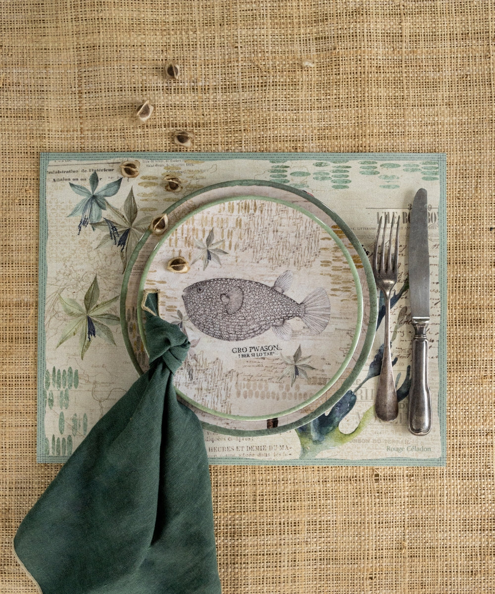 Assiette melamine sumba D23