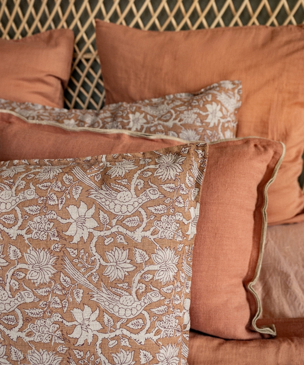 Housse de coussin jaipur mocaccino 40X60