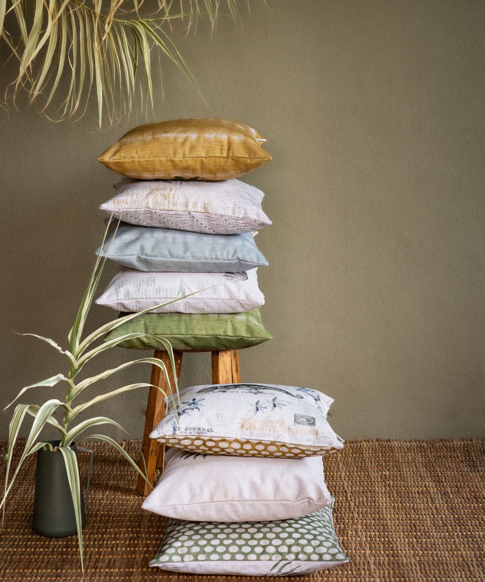 Housse outdoor batik - Sable