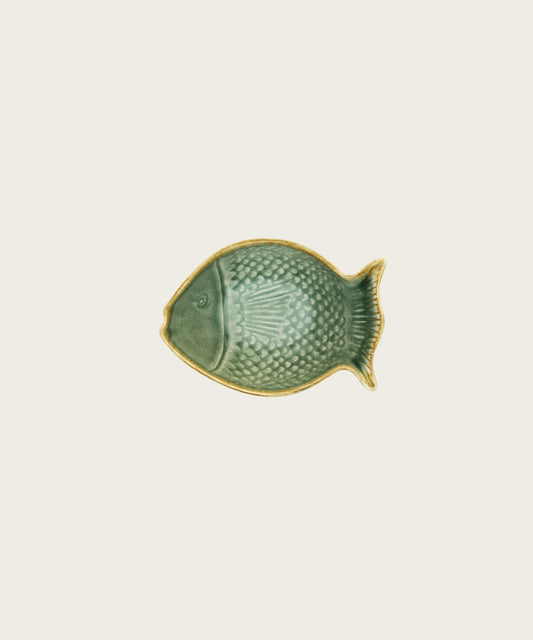 Plat poisson gres vert