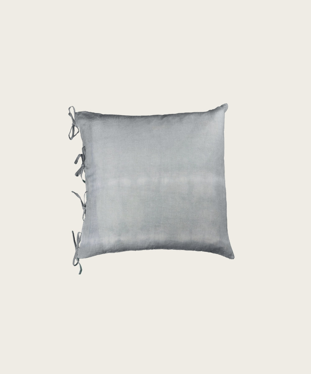 Housse avec nouettes 60x60 isis celadon