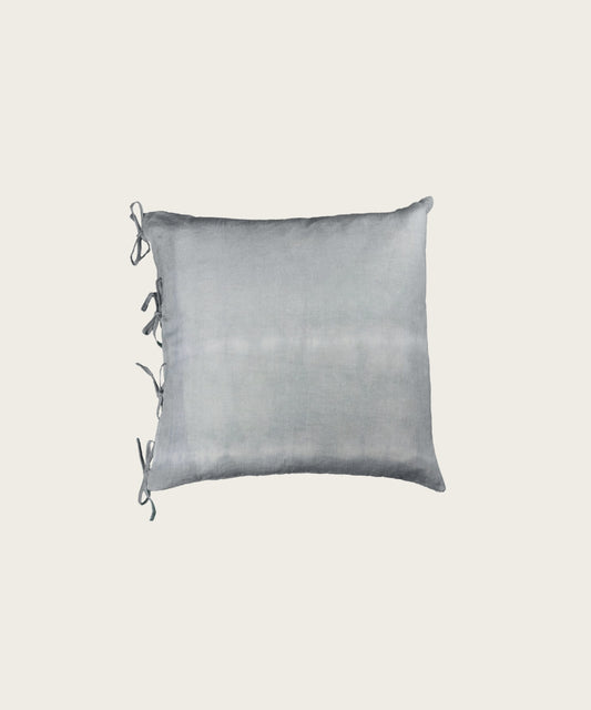 Housse avec nouettes 60x60 isis celadon