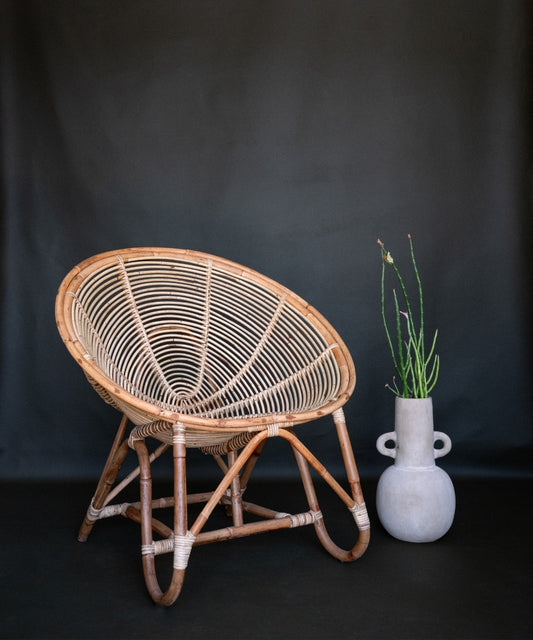 Fauteuil egg naturel