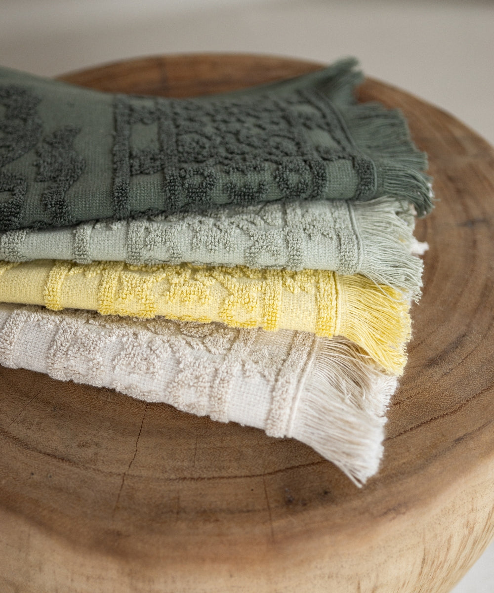 Serviette de bain ubud amande L100