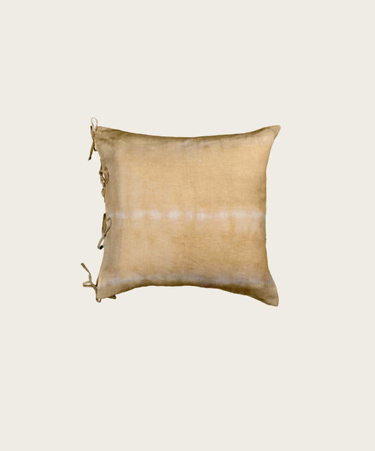 Housse avec nouettes 60x60 isis miel