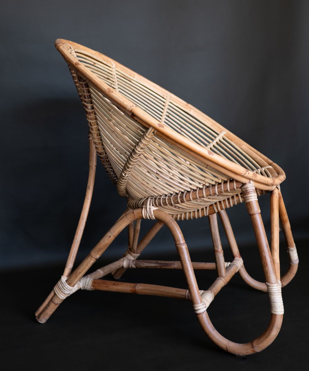 Fauteuil egg naturel