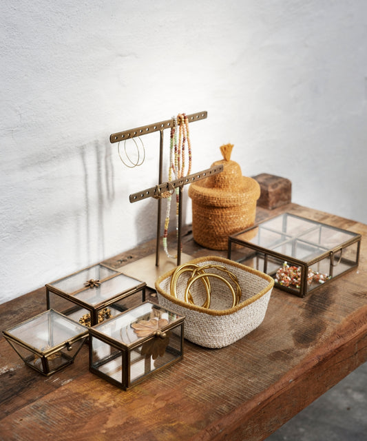 Présentoir à bijoux forgé main