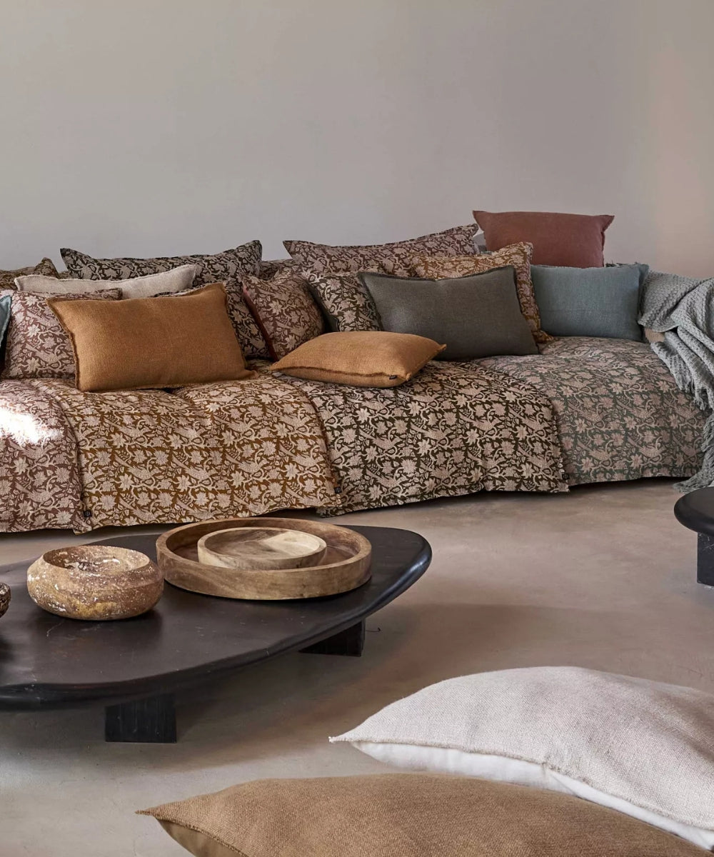 Housse d'edredon jaipur sauge