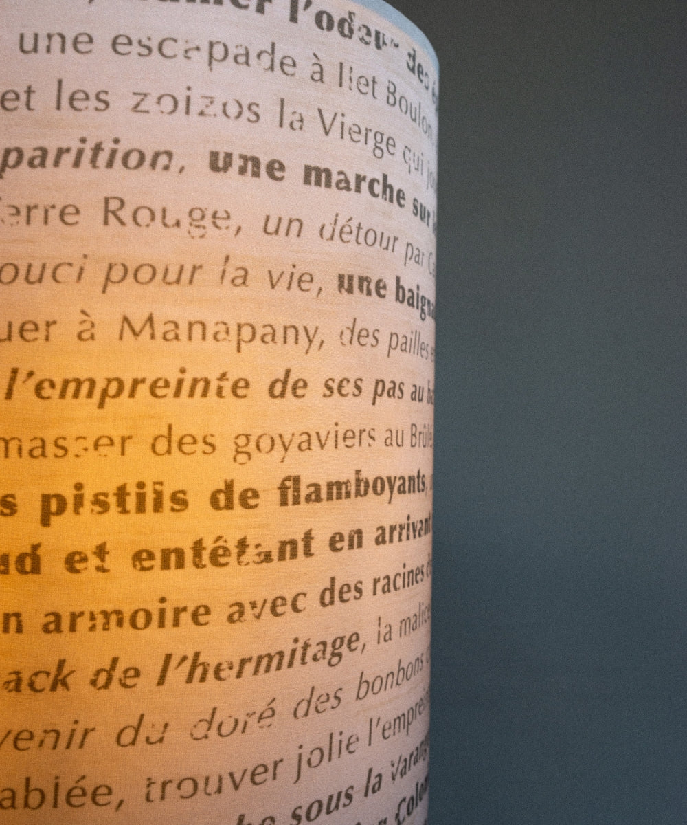 Abat jour bon baisers