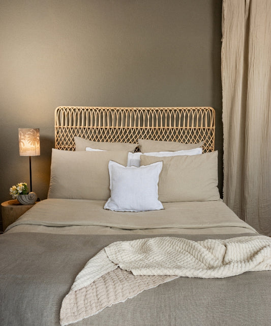 Drap plat mykonos lin 270X290