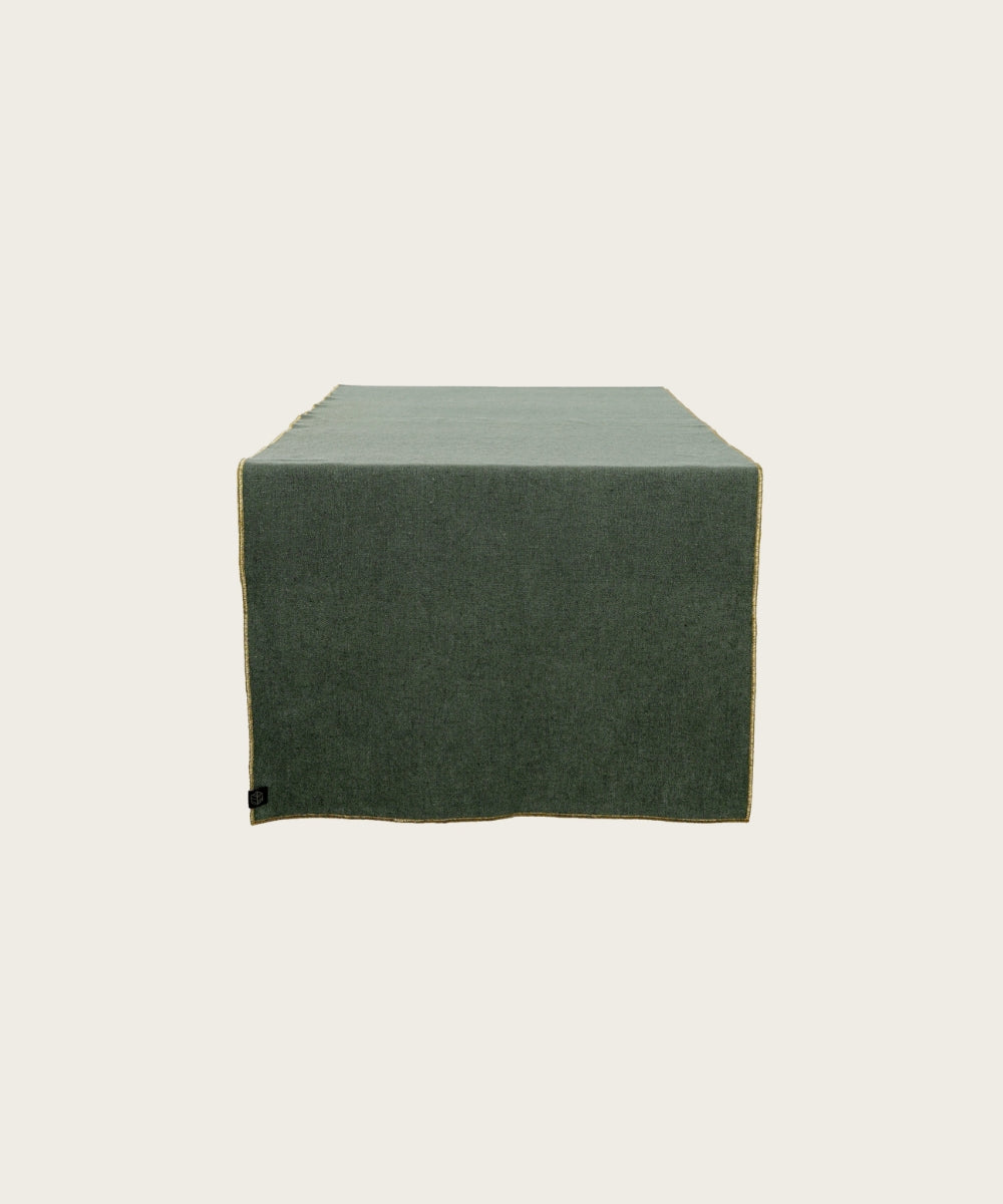 Chemin de table verone kaki