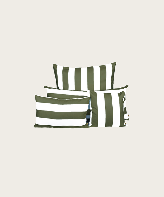 Housse de coussin riviera kaki