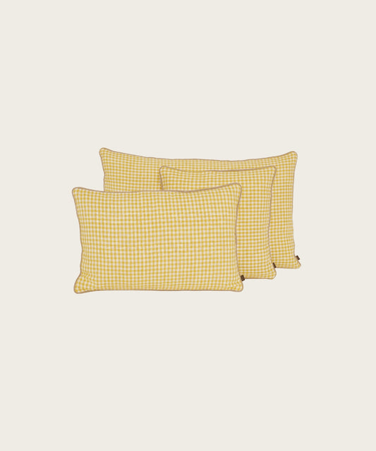 Housse de coussin piana paille 50x80