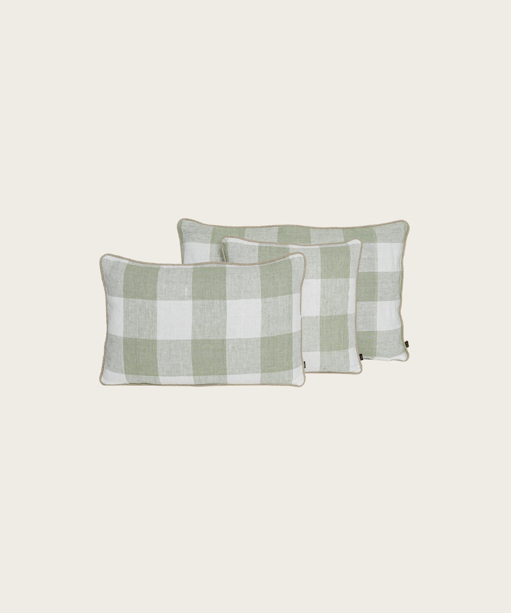 Housse de coussin palma amande 40x60