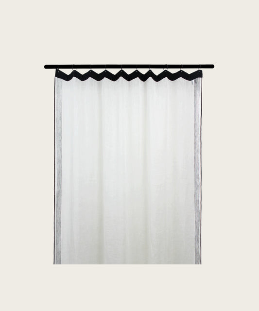 Rideau lazzo blanc