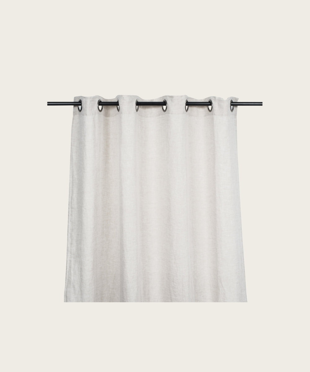 Rideau limy naturel 140x280