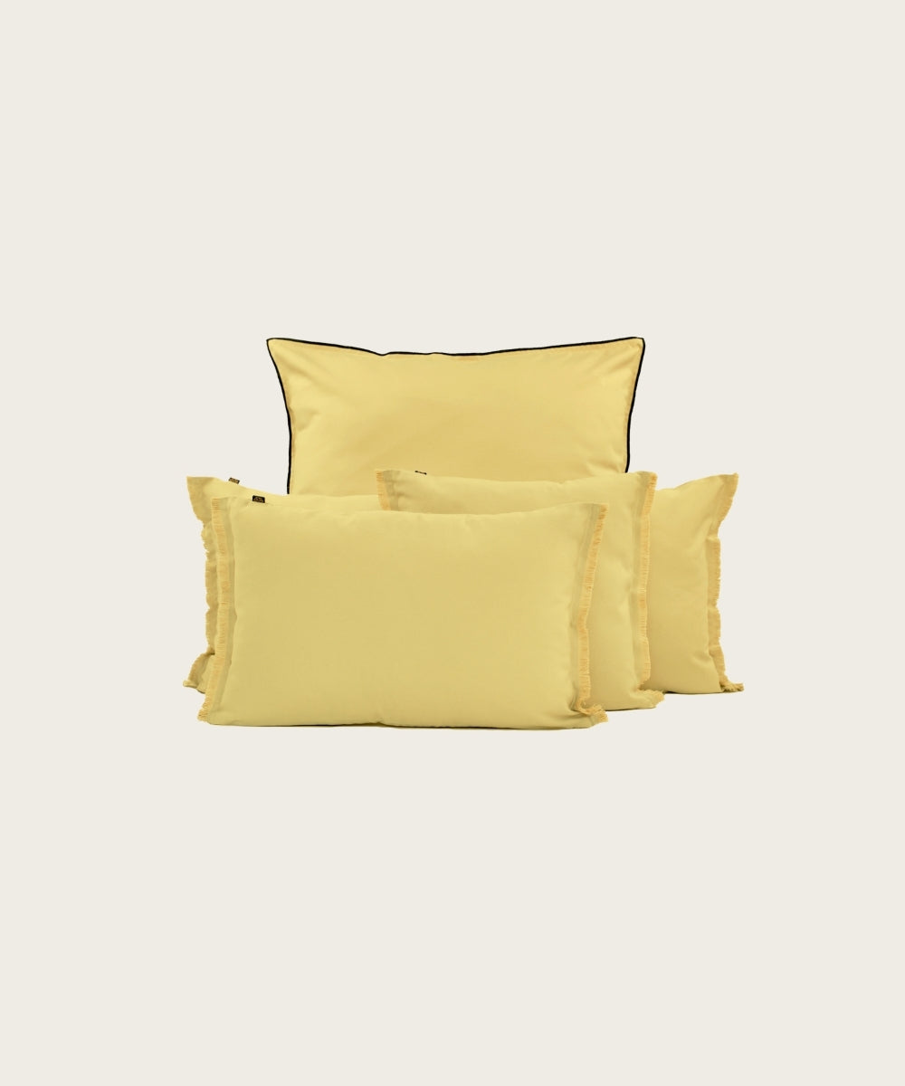 Housse de coussin bimini paille L45