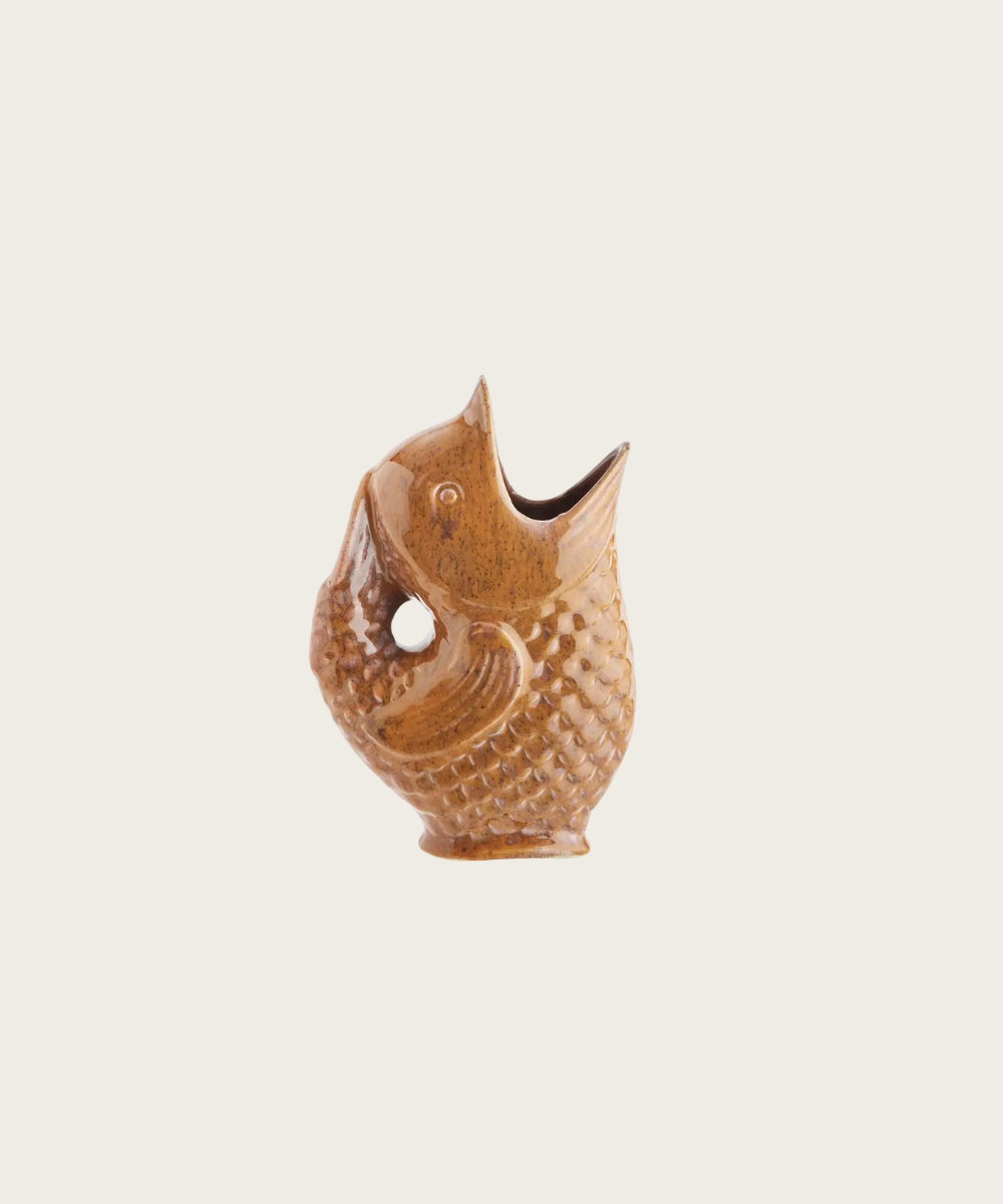 Pichet poisson terracotta
