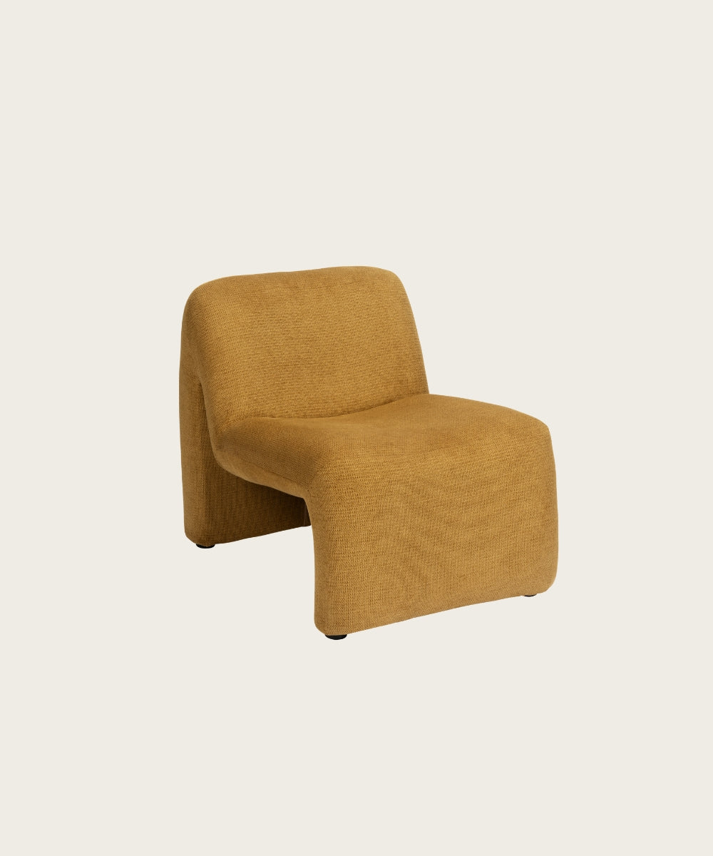 Chaise longue velour