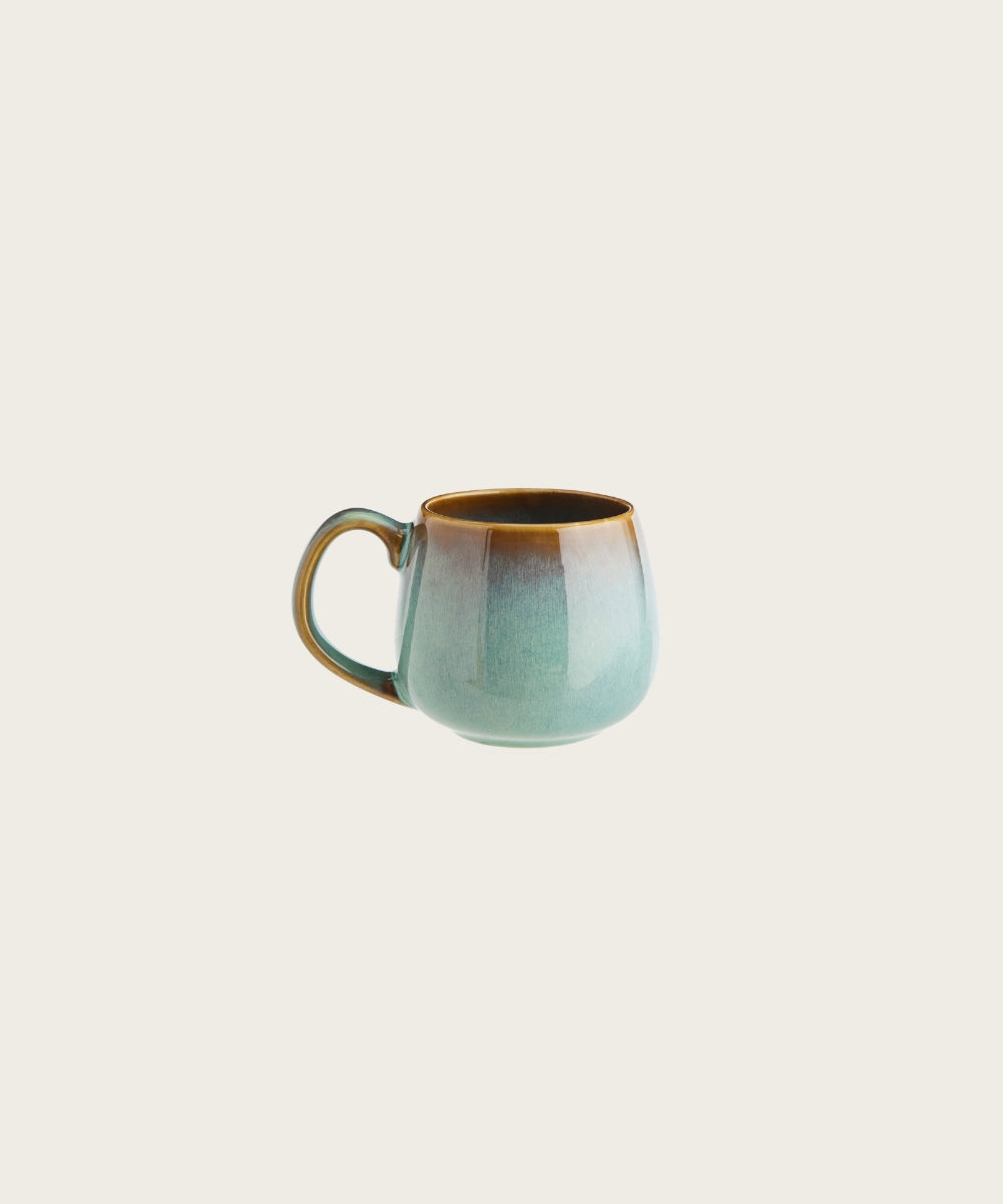 Tasse gres bleu