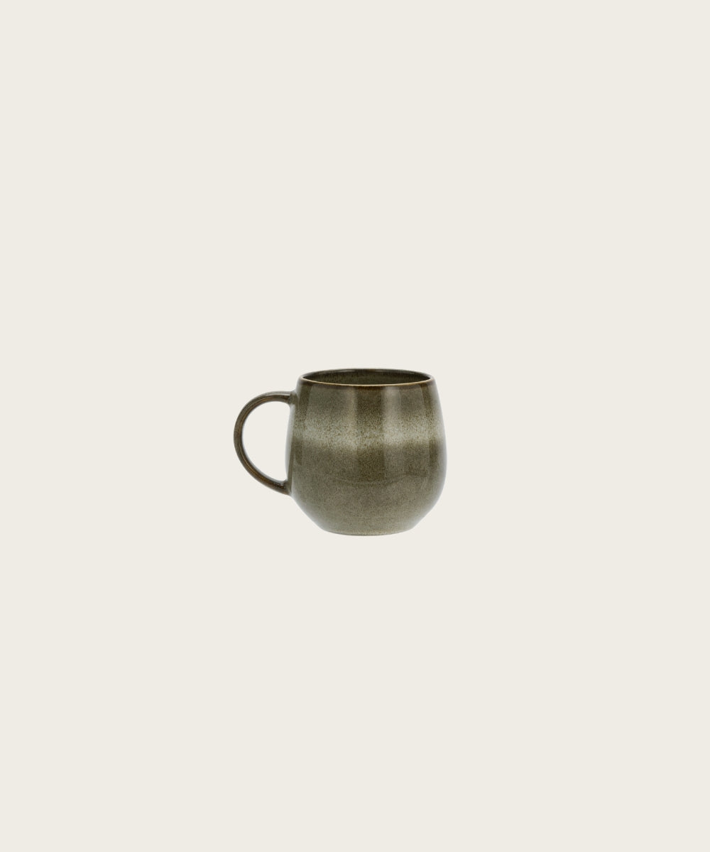 Tasse grès gris vert