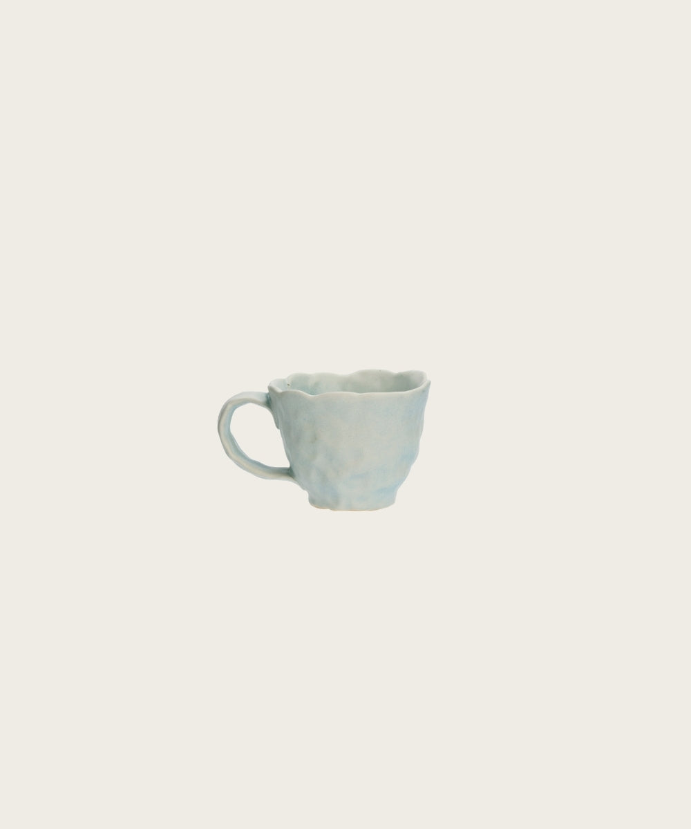 Tasse grès bleu