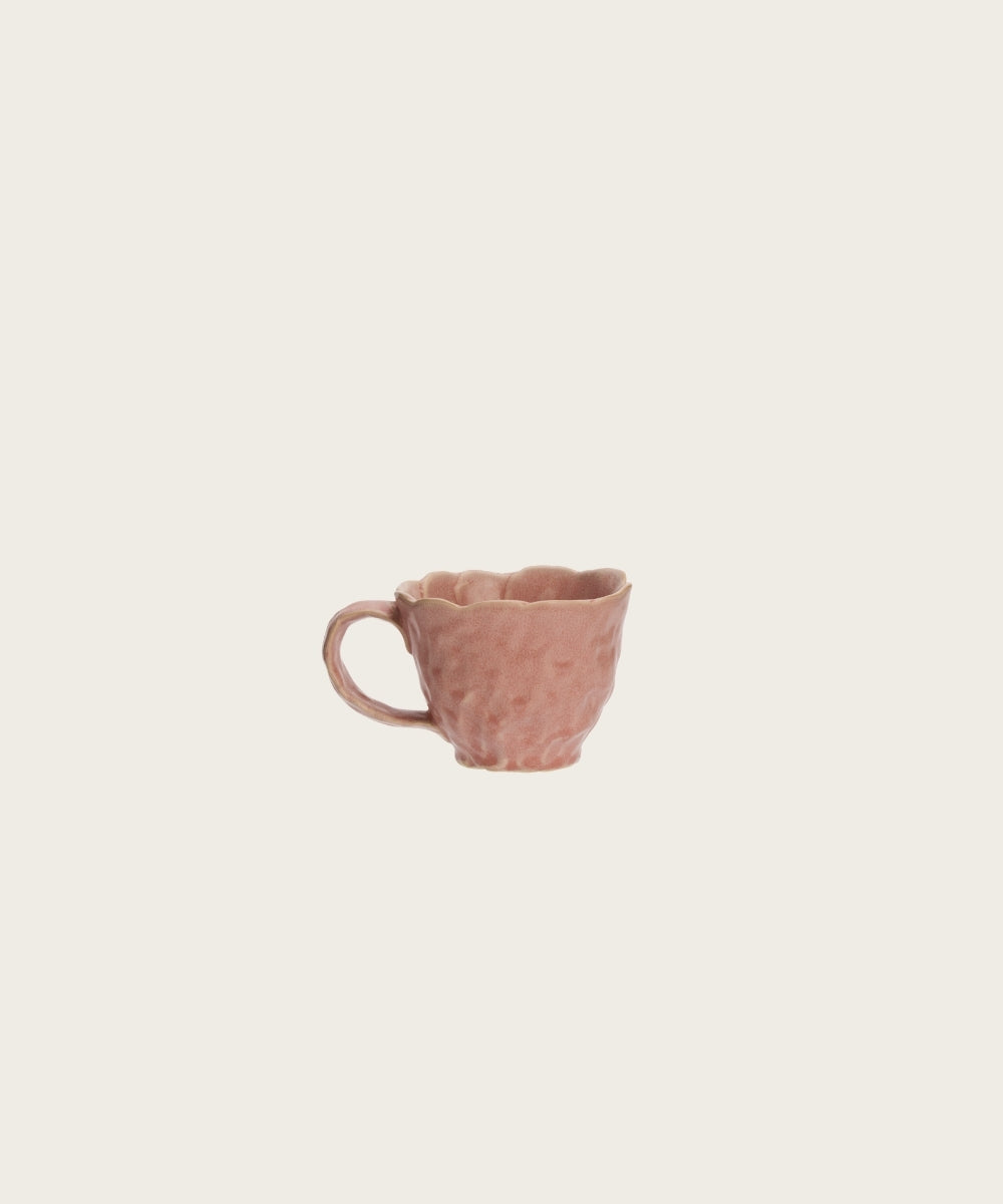 Tasse grès rose
