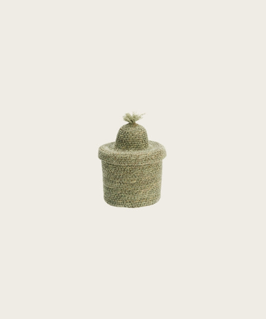 Panier couvercle vert