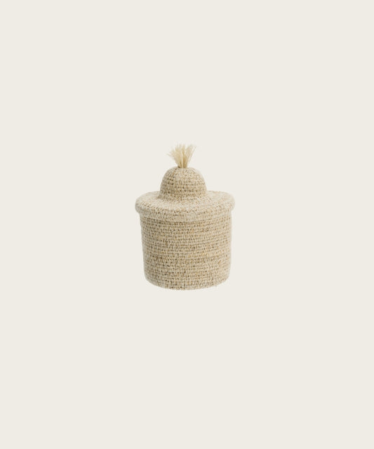 Panier couvercle blanc