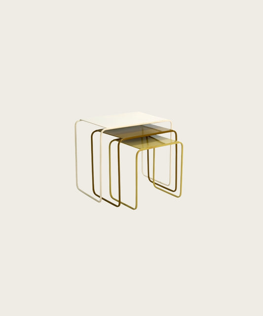 Table fer ecru