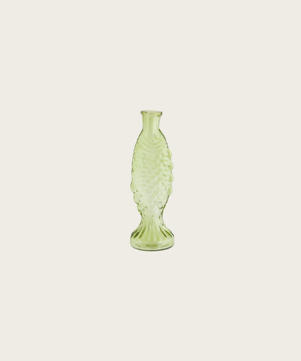 Vase poisson vert